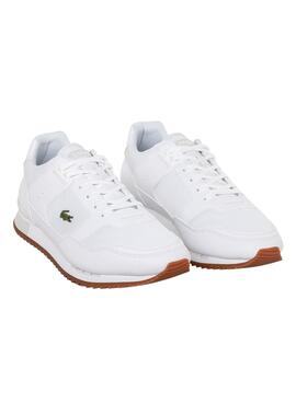 Baskets Lacoste Partner Piste Blancs Homme