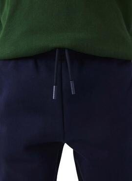 Pantalon Lacoste Jogging Basic Bleu pour Homme