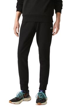 Pantalon de Survêtement Lacoste Basic Noire Homme