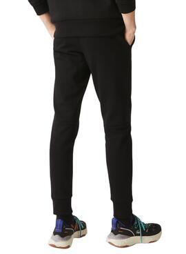 Pantalon de Survêtement Lacoste Basic Noire Homme