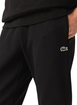 Pantalon de Survêtement Lacoste Basic Noire Homme