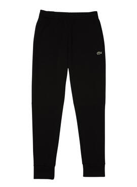 Pantalon de Survêtement Lacoste Basic Noire Homme