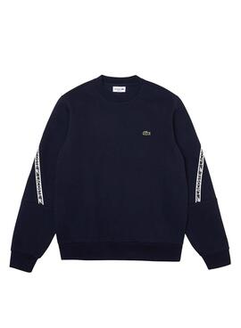 Sweat Lacoste Classic Fit Bleu Marine pour Homme