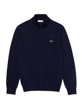 Veste Col roulé Lacoste Bleu marine pour Homme