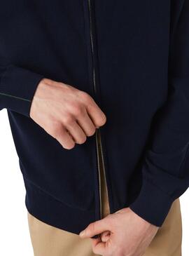 Veste Col roulé Lacoste Bleu marine pour Homme