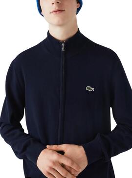 Veste Col roulé Lacoste Bleu marine pour Homme