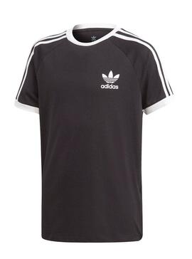 T-Shirt Adidas 3Stripes Noir Enfantes
