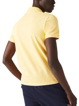 Polo Lacoste Regular Fit Jaune pour Homme