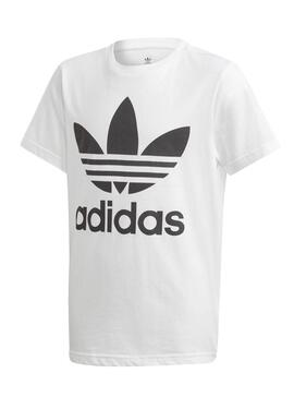 T-Shirt Adidas Trefoil Tee Blanc Enfante