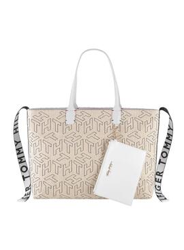 Sac À Main Tommy Hilfiger Tote Paja Monogram  pour Femme
