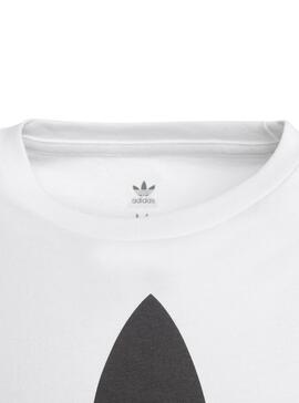 T-Shirt Adidas Trefoil Tee Blanc Enfante