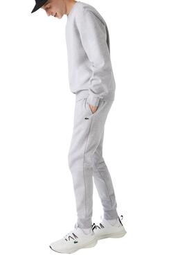 Survêtement Lacoste Brushed Gris pour Homme