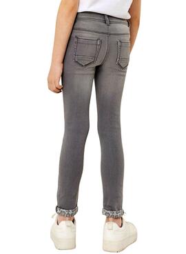 Pantalon Name It Polly Gris Moyen pour Fille