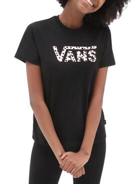 T-Shirt Vans Dalmation Noire pour Fille et Garçon