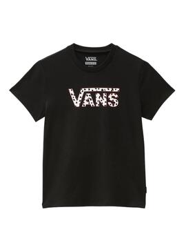 T-Shirt Vans Dalmation Noire pour Fille et Garçon