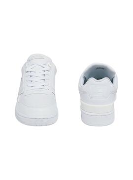 Baskets Lacoste Cuir Blanc pour Homme