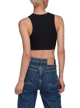 Top Adidas Cut Out Noire pour Femme