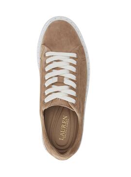 Baskets Polo Ralph Lauren Angéline IV Camel