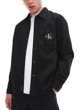 Surchemise Calvin Klein Utility Noire pour Homme