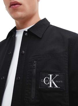 Surchemise Calvin Klein Utility Noire pour Homme
