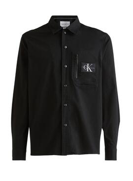 Surchemise Calvin Klein Utility Noire pour Homme