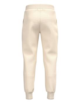 Pantalon Name It Léna Survêtement Beige pour Fille