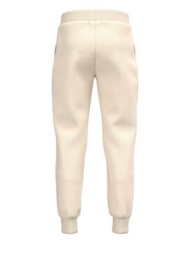 Pantalon Name It Léna Survêtement Beige pour Fille