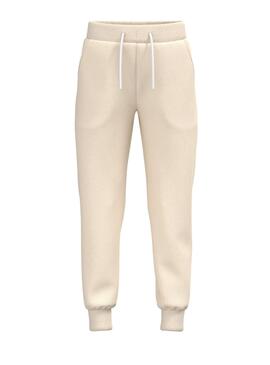 Pantalon Name It Léna Survêtement Beige pour Fille