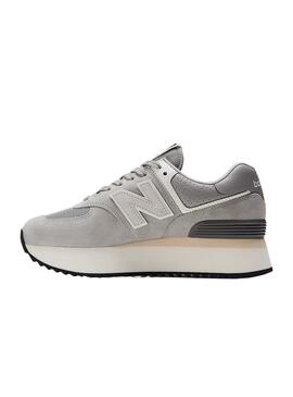 Baskets New Balance 574 Gris pour Femme