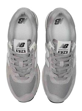 Baskets New Balance 574 Gris pour Femme