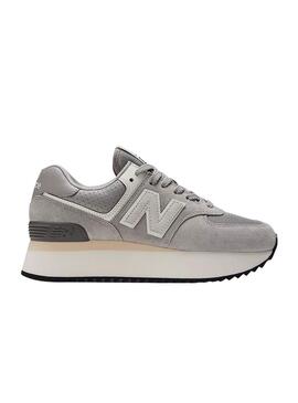 Baskets New Balance 574 Gris pour Femme