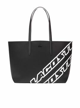 Sac à Main Shopper Lacoste Logo Réversible pour Femme 