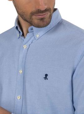 Chemise El Pulpo Oxford Bleu pour Homme