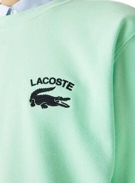 Sweat Lacoste Vert État neuf Homme