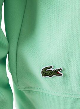 Sweat Lacoste Vert État neuf Homme