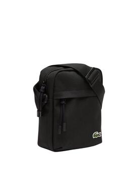 Sac à Bandoulière Caméra Verticale Lacoste Noire Homme