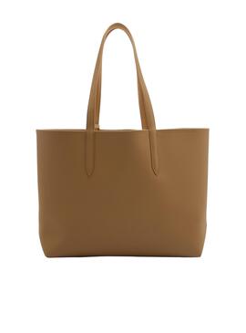Sac à main Lacoste Réversible Camel pour Femme