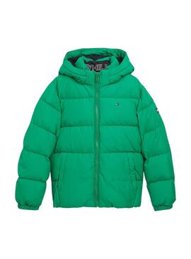 Veste Tommy Hilfiger Essentiel Vert pour Garçon