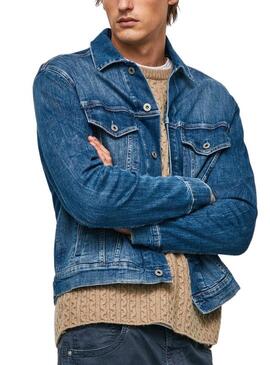 Veste Denim Pepe Jeans Pinner HP2 pour Homme