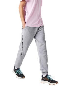 Pantalon de Survêtement Lacoste Taperouge Fit Gris
