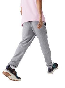 Pantalon de Survêtement Lacoste Taperouge Fit Gris