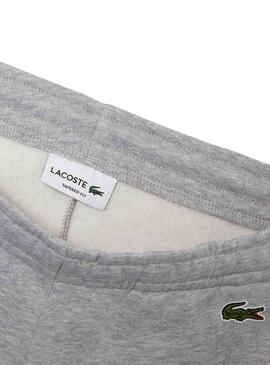 Pantalon de Survêtement Lacoste Taperouge Fit Gris