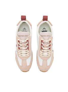 Baskets Calvin Klein New Retro Run Beige