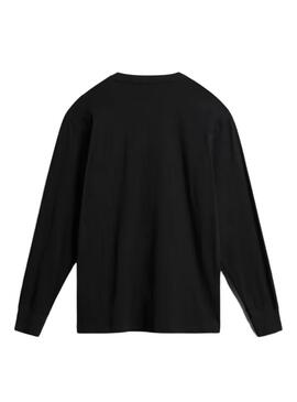 T-Shirt Napapijri S Freestyle Noire pour Homme