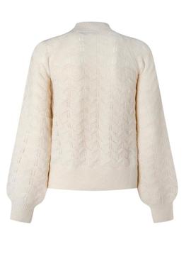 Pull Pepe Jeans Briseis Calado Beige pour Femme