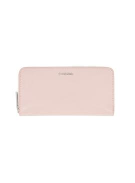 Portefeuille Calvin Klein Grande Rose pour Femme