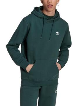 Sweat Adidas Essential Vert pour Homme