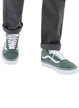 Baskets Vans Old Skool Color Theory Vert
