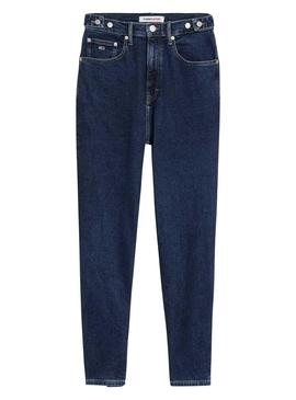 Jeans Tommy Jeans Mom Jean Bleu Marine
