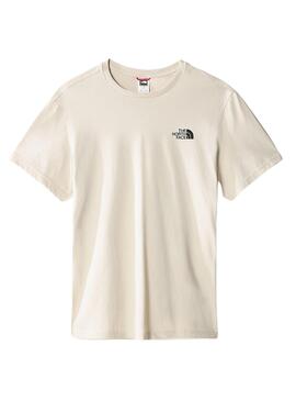 T-Shirt The North Face Simple Beige Homme